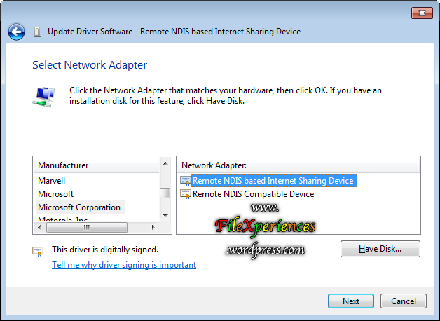 Rndis Driver For Xp