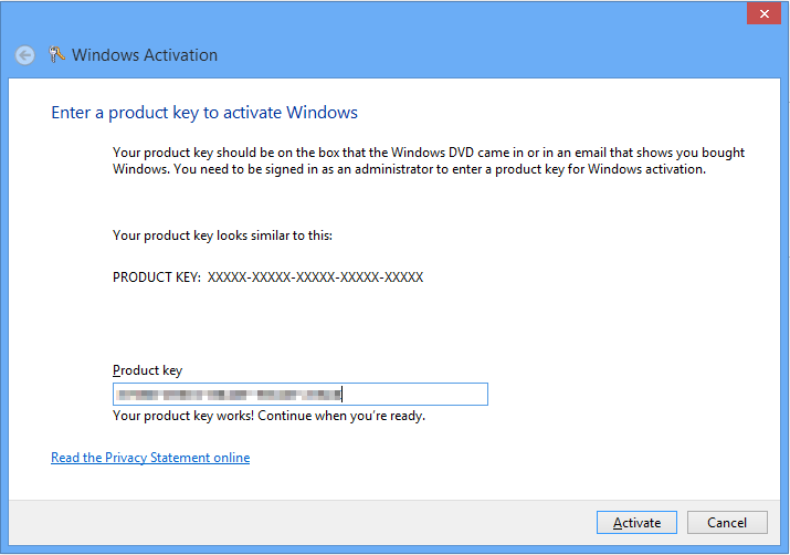 Free windows 8.1 activation product key